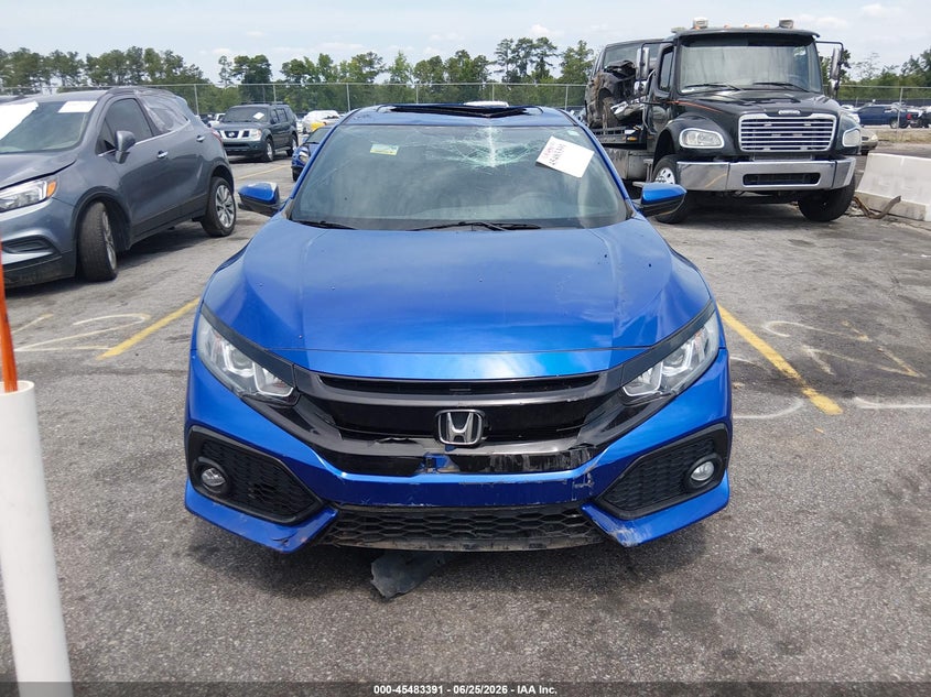 2017 Honda Civic VIN SHHFK7H51HU223138 IAAI salvage auction — NORMAL WEAR, Clear (South Carolina), sold $5,625 on 2026-07-29 (photo 6)
