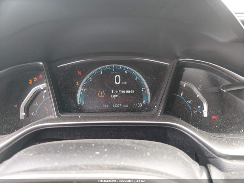 2017 Honda Civic VIN SHHFK7H51HU223138 IAAI salvage auction — NORMAL WEAR, Clear (South Carolina), sold $5,625 on 2026-07-29 (photo 7)
