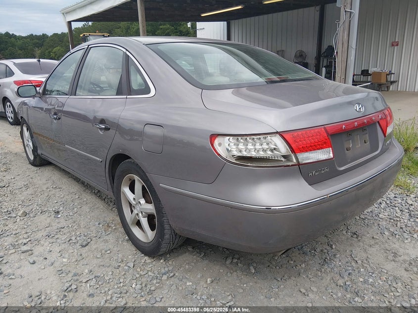 2007 Hyundai Azera VIN KMHFC46F07A143759 IAAI salvage auction — FRONT END, Bill Of Sale (Georgia), sold $550 on 2026-07-20 (photo 3)