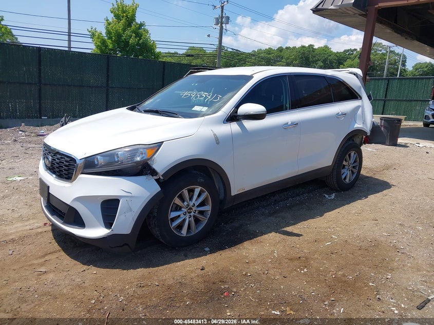 2019 Kia Sorento VIN 5XYPGDA55KG551064 IAAI salvage auction — REAR END, Mv-907A (New York), sold $1,650 on 2026-07-21 (photo 2)