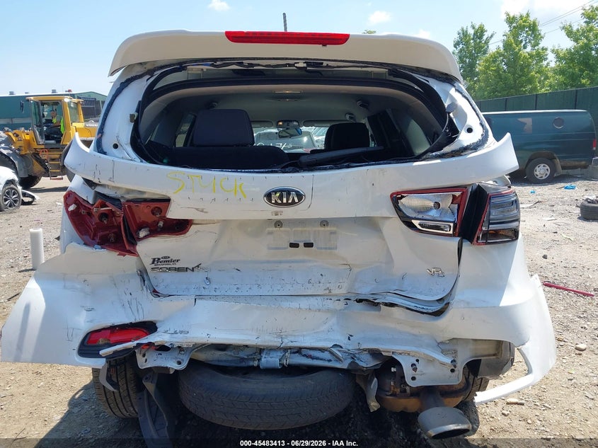 2019 Kia Sorento VIN 5XYPGDA55KG551064 IAAI salvage auction — REAR END, Mv-907A (New York), sold $1,650 on 2026-07-21 (photo 6)