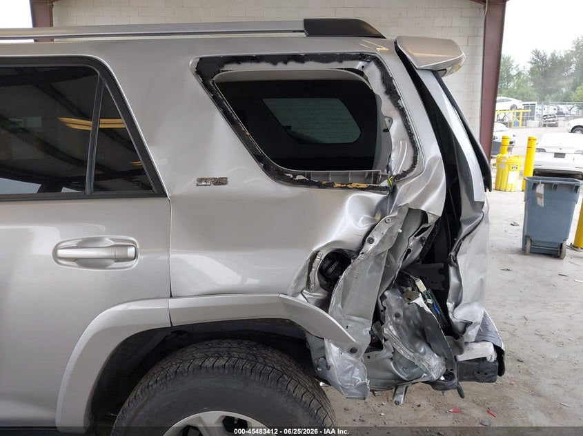 2021 Toyota 4runner VIN JTEMU5JR3M5922203 IAAI salvage auction — LEFT REAR, Bill Of Sale (Washington), sold $12,200 on 2026-07-29 (photo 6)