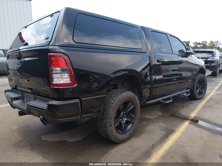 2020 Ram 1500 VIN 1C6SRFFT1LN233984 IAAI salvage auction — FRONT END, Salvage Title, sold $8,500 on 2026-08-01 (photo 4)