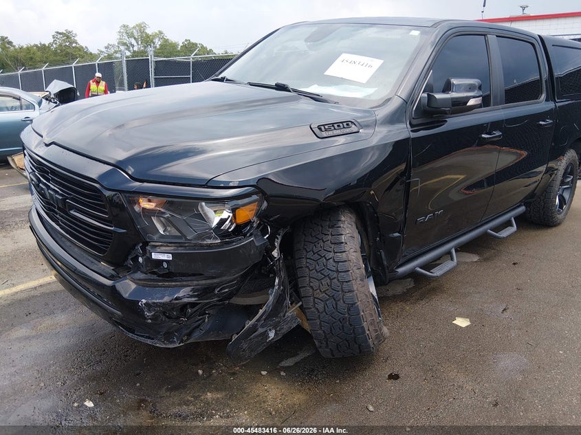 2020 Ram 1500 VIN 1C6SRFFT1LN233984 IAAI salvage auction — FRONT END, Salvage Title, sold $8,500 on 2026-08-01 (photo 6)