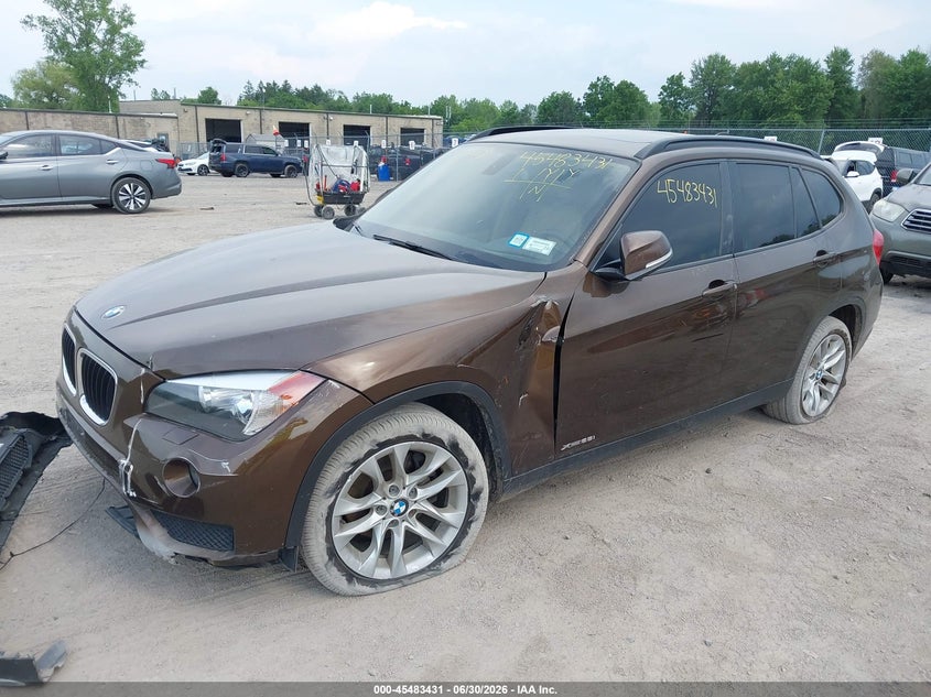 2015 BMW X1 VIN WBAVL1C50FVY31310 IAAI salvage auction — FRONT END, Salvage Title, sold $75 on 2026-07-23 (photo 2)