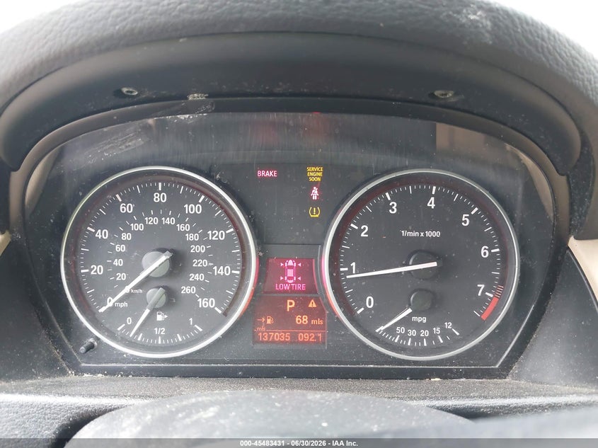 2015 BMW X1 VIN WBAVL1C50FVY31310 IAAI salvage auction — FRONT END, Salvage Title, sold $75 on 2026-07-23 (photo 7)