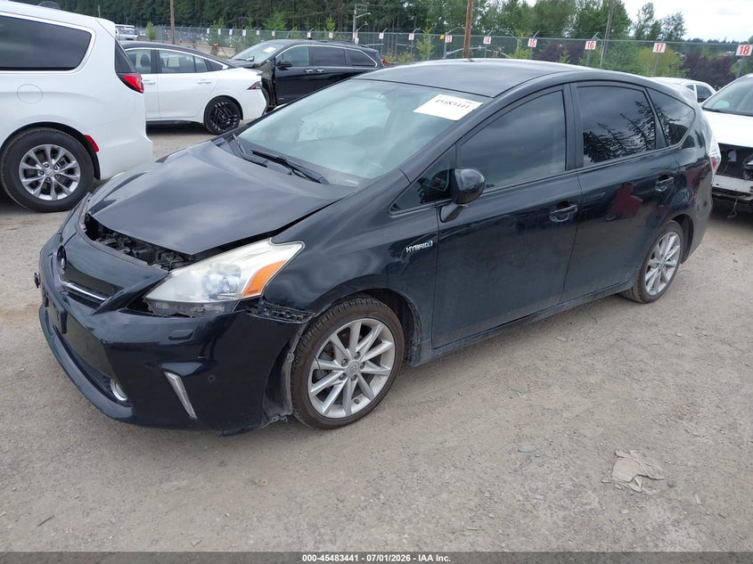 2012 Toyota VIN JTDZN3EU5C3126797 IAAI salvage auction — FRONT END, Salvage Title, sold $2,700 on 2026-07-22 (photo 2)