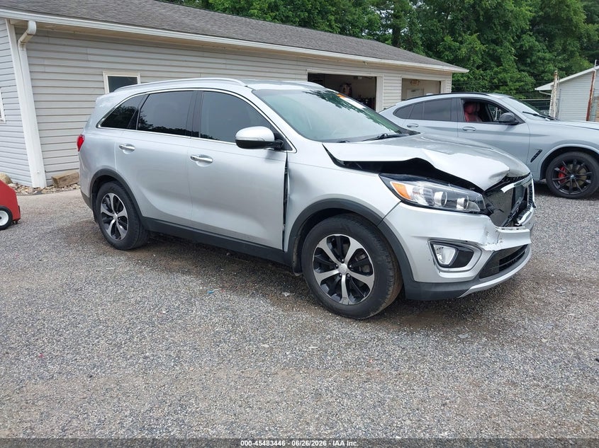 2017 Kia Sorento VIN 5XYPH4A58HG315501 IAAI salvage auction — FRONT END, Salvage (Ohio), sold $2,450 on 2026-07-27 (photo 1)