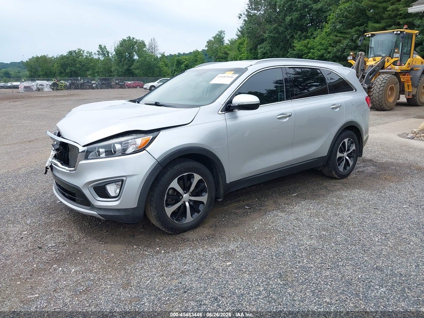2017 Kia Sorento VIN 5XYPH4A58HG315501 IAAI salvage auction — FRONT END, Salvage (Ohio), sold $2,450 on 2026-07-27 (photo 2)