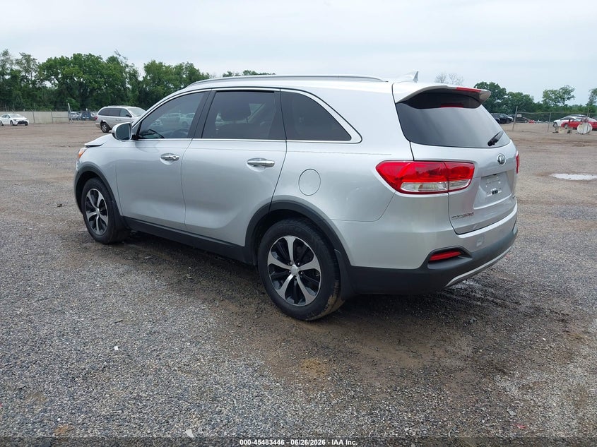 2017 Kia Sorento VIN 5XYPH4A58HG315501 IAAI salvage auction — FRONT END, Salvage (Ohio), sold $2,450 on 2026-07-27 (photo 3)