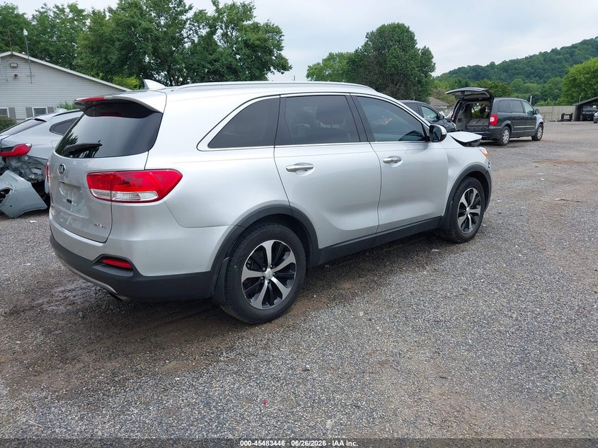 2017 Kia Sorento VIN 5XYPH4A58HG315501 IAAI salvage auction — FRONT END, Salvage (Ohio), sold $2,450 on 2026-07-27 (photo 4)