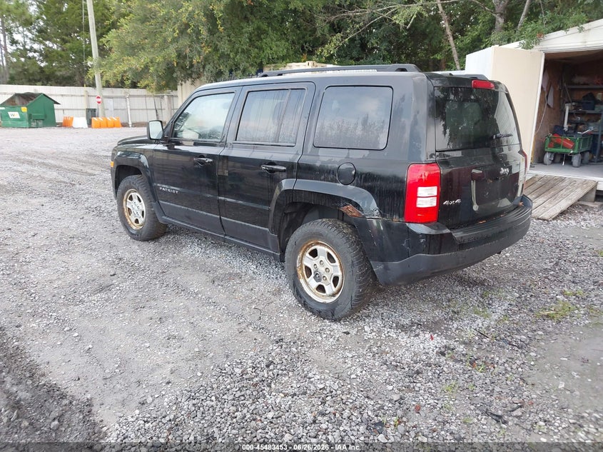 2016 Jeep Liberty (patriot) VIN 1C4NJRBB6GD566396 IAAI salvage auction — NORMAL WEAR, Clear (Florida), sold $300 on 2026-07-17 (photo 3)