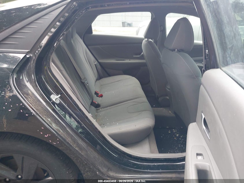 2021 Hyundai Elantra VIN 5NPLM4AG7MH012210 IAAI salvage auction — FRONT & REAR, Salvage (New Jersey), sold $2,800 on 2026-07-29 (photo 8)