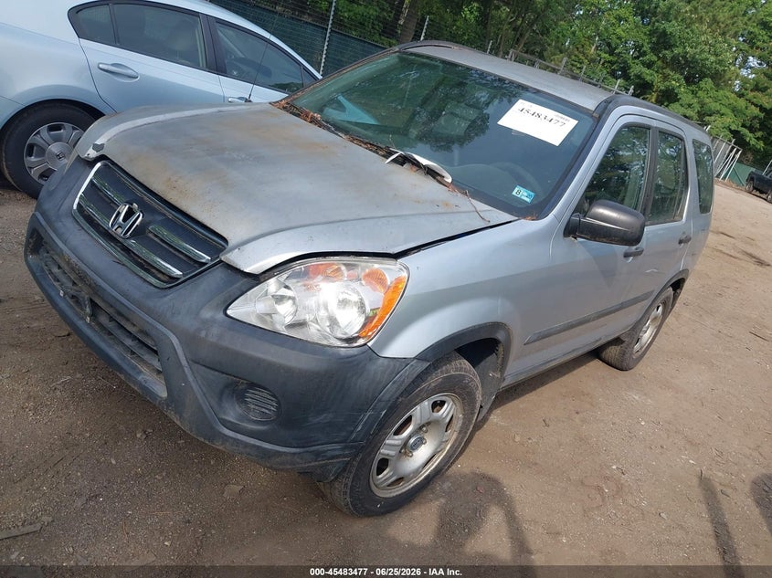 2005 Honda Cr-v VIN SHSRD68545U302052 IAAI salvage auction — NORMAL WEAR, Clear (Virginia), sold $350 on 2026-07-30 (photo 2)