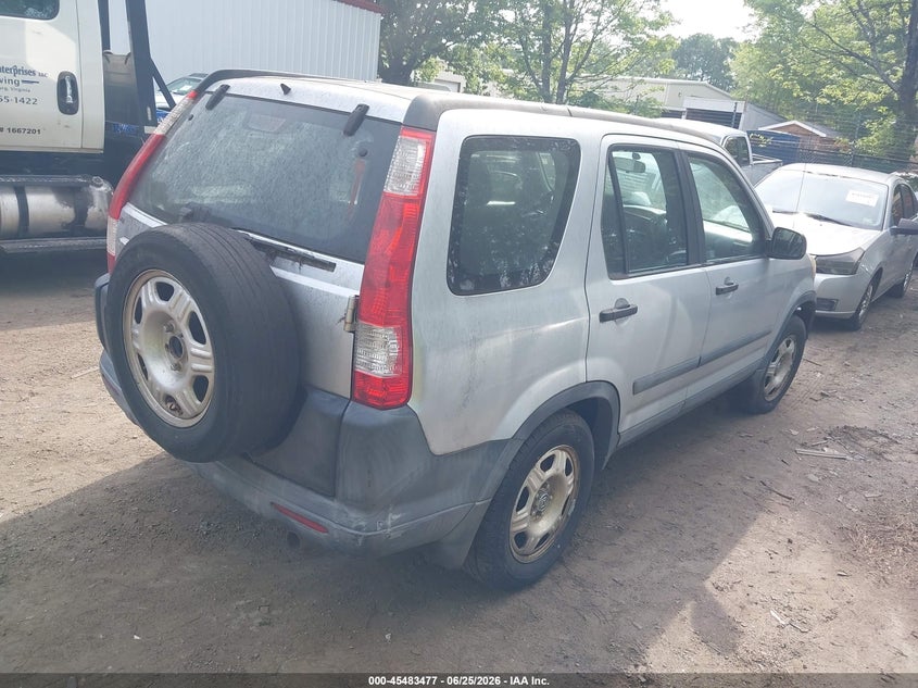 2005 Honda Cr-v VIN SHSRD68545U302052 IAAI salvage auction — NORMAL WEAR, Clear (Virginia), sold $350 on 2026-07-30 (photo 4)