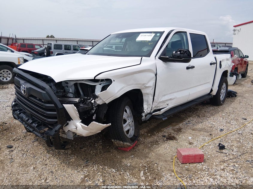 2023 Toyota Tundra VIN 5TFKB5DB4PX109459 IAAI salvage auction — FRONT & REAR, Salvage Title, sold $25 on 2026-07-30 (photo 2)