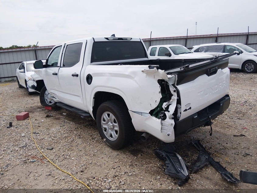 2023 Toyota Tundra VIN 5TFKB5DB4PX109459 IAAI salvage auction — FRONT & REAR, Salvage Title, sold $25 on 2026-07-30 (photo 3)