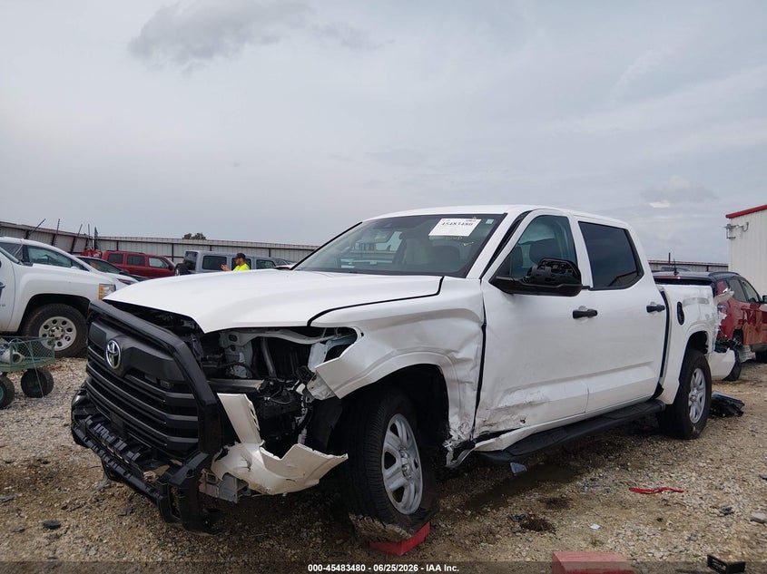 2023 Toyota Tundra VIN 5TFKB5DB4PX109459 IAAI salvage auction — FRONT & REAR, Salvage Title, sold $25 on 2026-07-30 (photo 6)