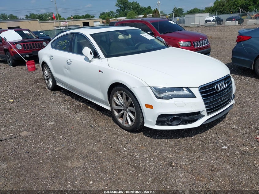 2012 Audi A7 VIN WAUSGAFC6CN008619 IAAI salvage auction — SIDE, Salvage (Ohio), sold $2,650 on 2026-07-15 (photo 1)