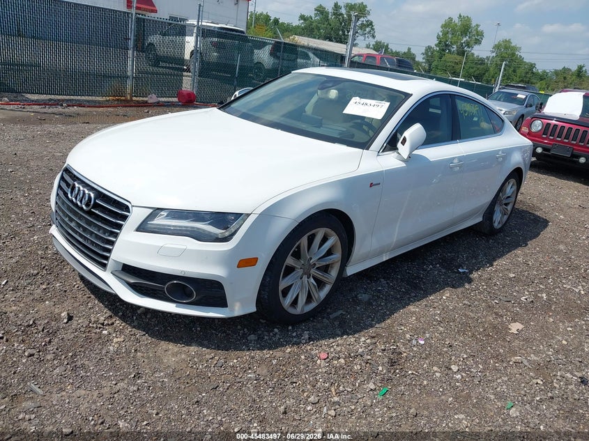 2012 Audi A7 VIN WAUSGAFC6CN008619 IAAI salvage auction — SIDE, Salvage (Ohio), sold $2,650 on 2026-07-15 (photo 2)
