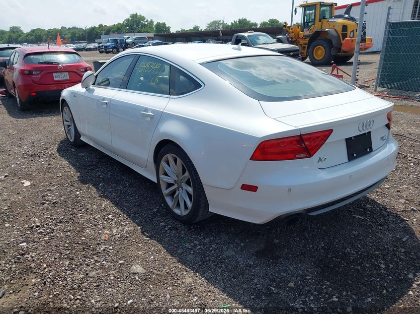 2012 Audi A7 VIN WAUSGAFC6CN008619 IAAI salvage auction — SIDE, Salvage (Ohio), sold $2,650 on 2026-07-15 (photo 3)