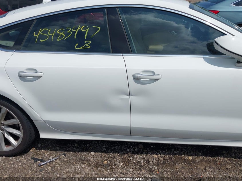 2012 Audi A7 VIN WAUSGAFC6CN008619 IAAI salvage auction — SIDE, Salvage (Ohio), sold $2,650 on 2026-07-15 (photo 6)