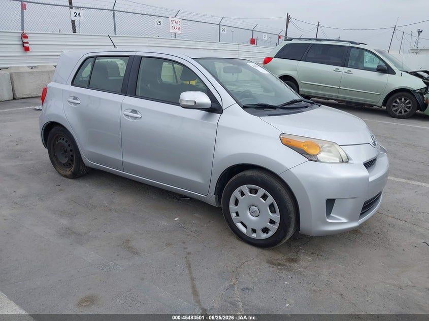 2014 Scion Xd VIN JTKKUPB46E1043337 IAAI salvage auction — LEFT REAR, Salvage (California), sold $3,300 on 2026-07-15 (photo 1)
