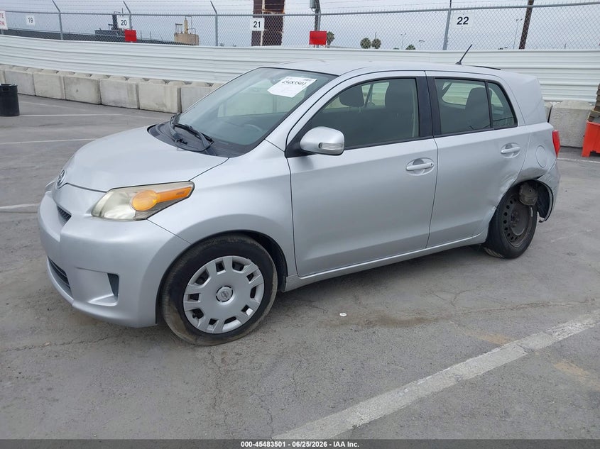2014 Scion Xd VIN JTKKUPB46E1043337 IAAI salvage auction — LEFT REAR, Salvage (California), sold $3,300 on 2026-07-15 (photo 2)