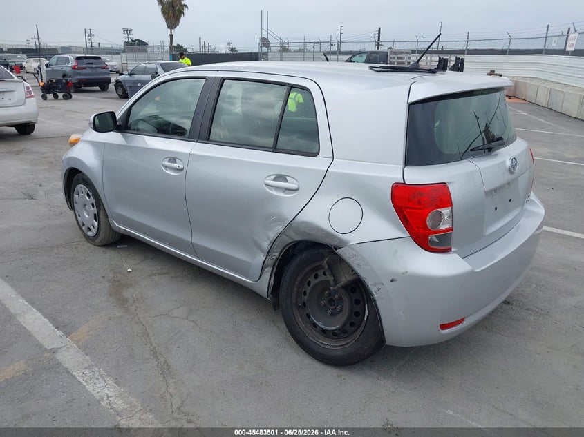 2014 Scion Xd VIN JTKKUPB46E1043337 IAAI salvage auction — LEFT REAR, Salvage (California), sold $3,300 on 2026-07-15 (photo 3)
