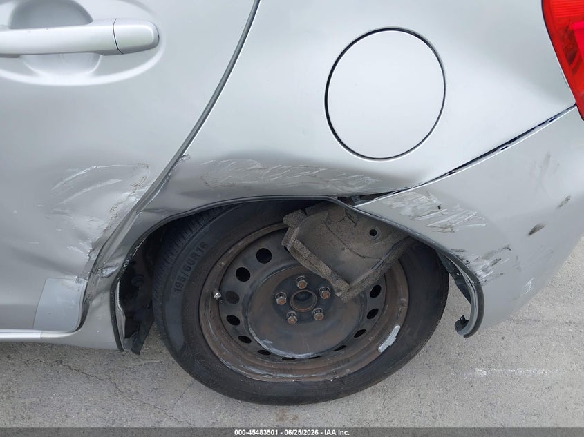2014 Scion Xd VIN JTKKUPB46E1043337 IAAI salvage auction — LEFT REAR, Salvage (California), sold $3,300 on 2026-07-15 (photo 6)