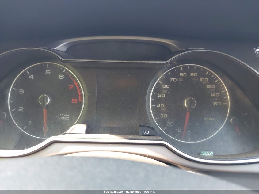 2013 Audi A4 VIN WAUBFAFL2DN043498 IAAI salvage auction — BURN, Mv-907A (New York), sold $300 on 2026-07-28 (photo 7)