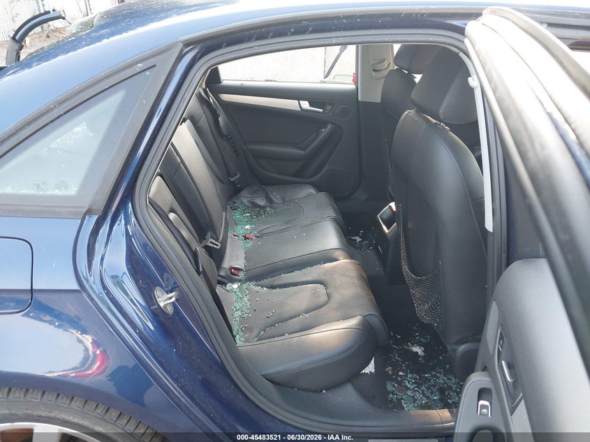 2013 Audi A4 VIN WAUBFAFL2DN043498 IAAI salvage auction — BURN, Mv-907A (New York), sold $300 on 2026-07-28 (photo 8)