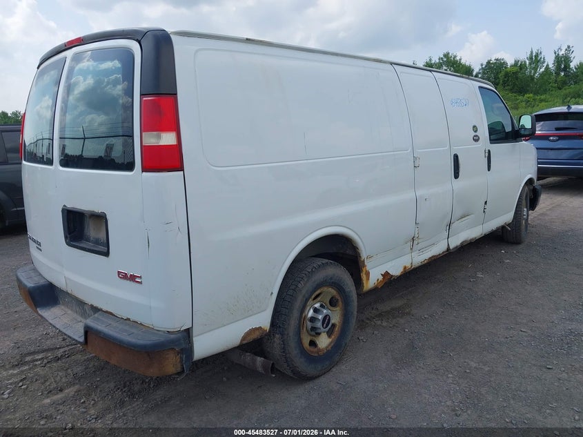 2013 Gmc Savana VIN 1GTW7GCA2D1172579 IAAI salvage auction — LEFT FRONT, Mv-907A (New York), sold $375 on 2026-07-09 (photo 4)