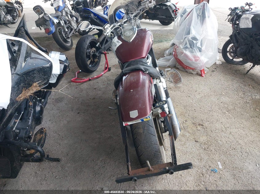 2005 Honda Vtx1800 VIN 1HFSC46GX5A302365 IAAI salvage auction — FRONT END, Rebuildable (Florida), sold $300 on 2026-07-08 (photo 6)