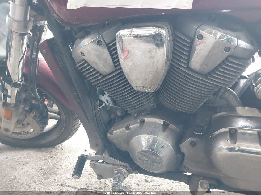 2005 Honda Vtx1800 VIN 1HFSC46GX5A302365 IAAI salvage auction — FRONT END, Rebuildable (Florida), sold $300 on 2026-07-08 (photo 9)