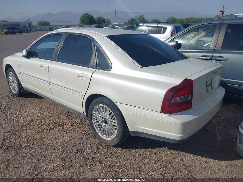 2002 Volvo S80 VIN YV1TS91DX21272379 IAAI salvage auction — NORMAL WEAR, Clear (Arizona), sold $375 on 2026-08-13 (photo 3)