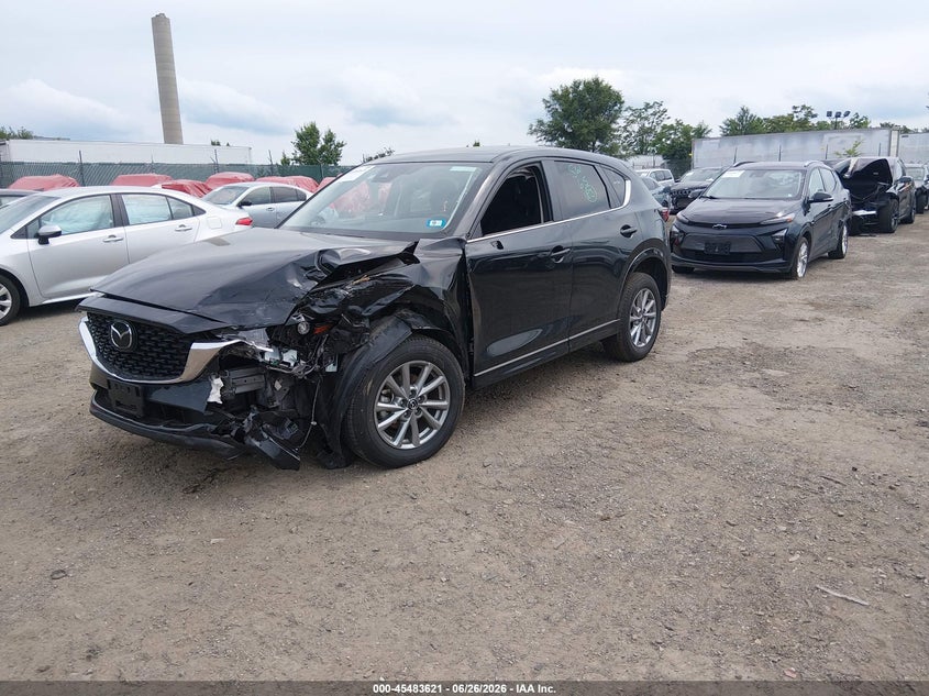 2025 Mazda Cx-5 VIN JM3KFBCL7S0683429 IAAI salvage auction — RIGHT FRONT, Rebuildable (Florida), sold $6,350 on 2026-07-31 (photo 2)