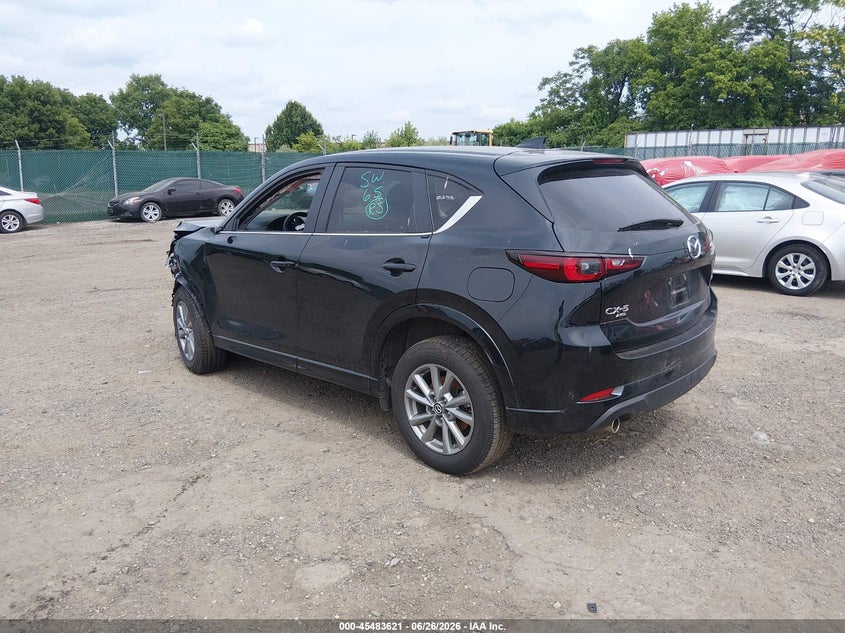 2025 Mazda Cx-5 VIN JM3KFBCL7S0683429 IAAI salvage auction — RIGHT FRONT, Rebuildable (Florida), sold $6,350 on 2026-07-31 (photo 3)