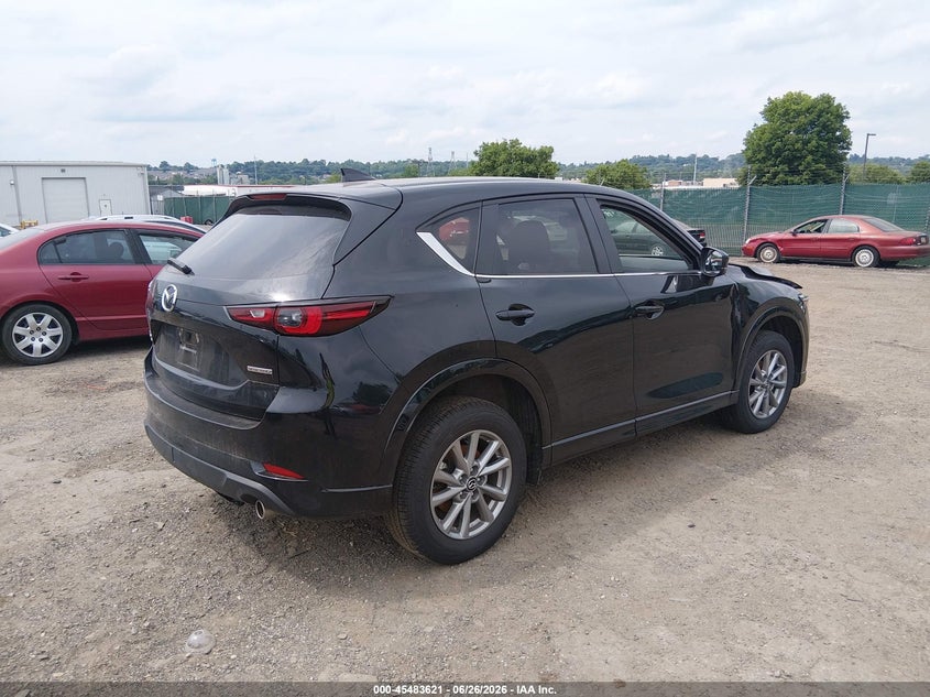 2025 Mazda Cx-5 VIN JM3KFBCL7S0683429 IAAI salvage auction — RIGHT FRONT, Rebuildable (Florida), sold $6,350 on 2026-07-31 (photo 4)