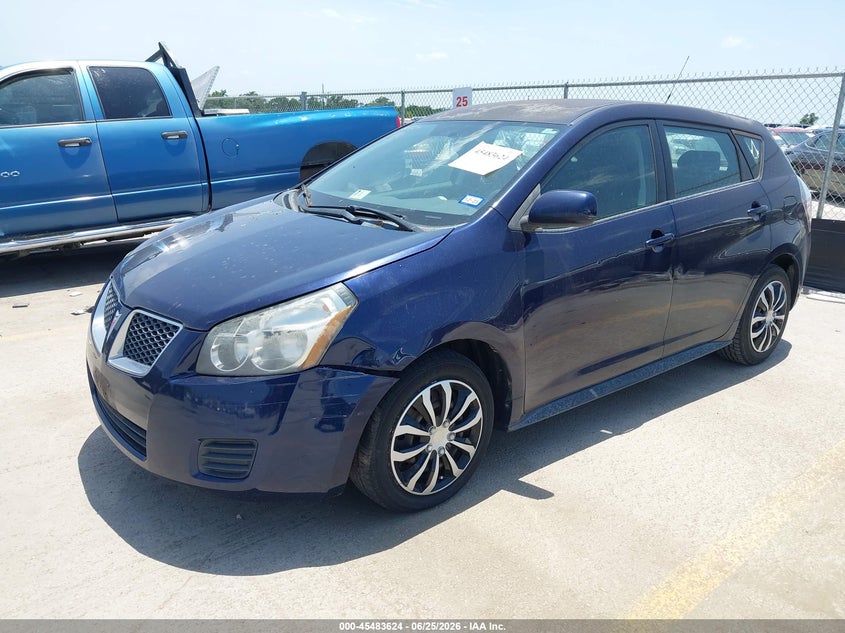 2009 Pontiac Vibe VIN 5Y2SL67809Z442199 IAAI salvage auction — NORMAL WEAR, Clear (Maryland), sold $375 on 2026-07-09 (photo 2)