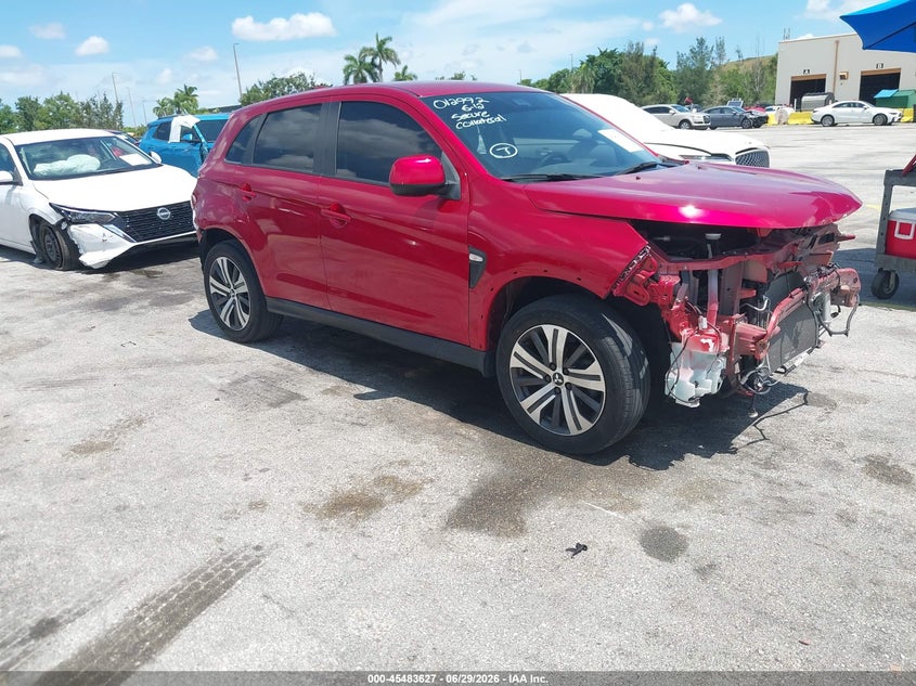 2022 Mitsubishi Outlander VIN JA4APUAU0NU012992 IAAI salvage auction — FRONT & REAR, Salvage Title, sold $3,350 on 2026-07-23 (photo 1)