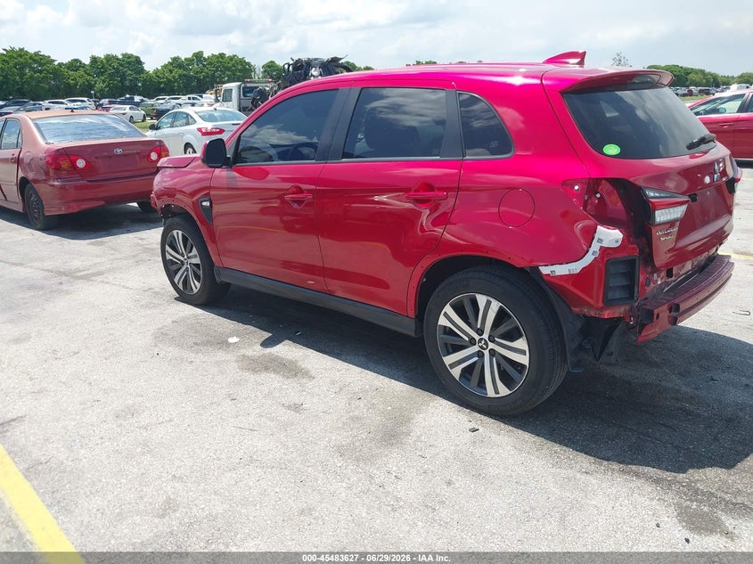 2022 Mitsubishi Outlander VIN JA4APUAU0NU012992 IAAI salvage auction — FRONT & REAR, Salvage Title, sold $3,350 on 2026-07-23 (photo 3)