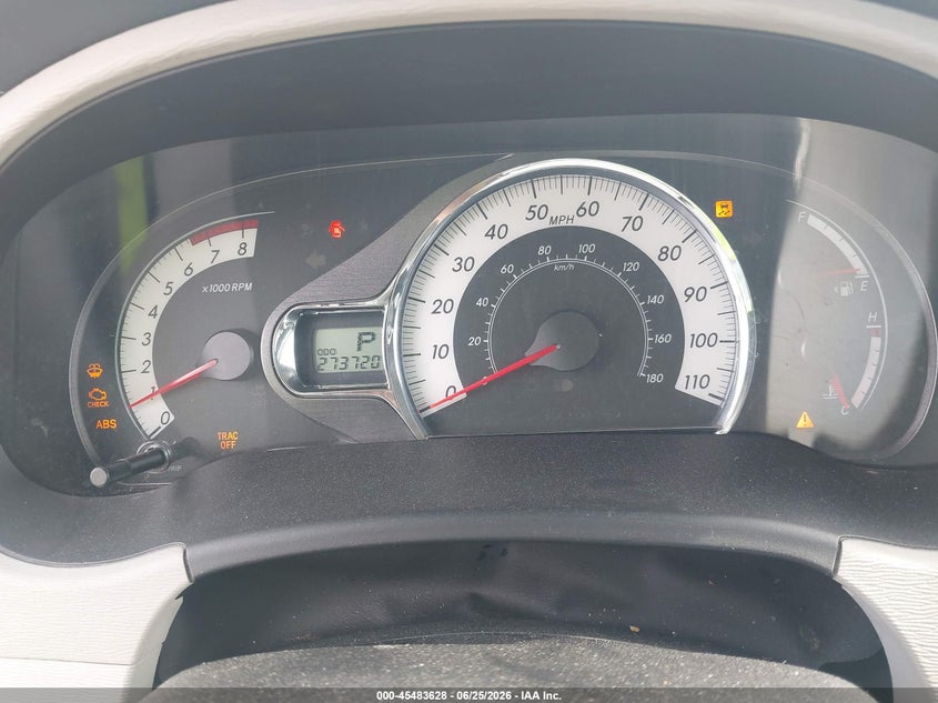 2014 Toyota Sienna VIN 5TDXK3DC6ES422714 IAAI salvage auction — FRONT & REAR, Clear (Virginia), sold $725 on 2026-07-31 (photo 7)
