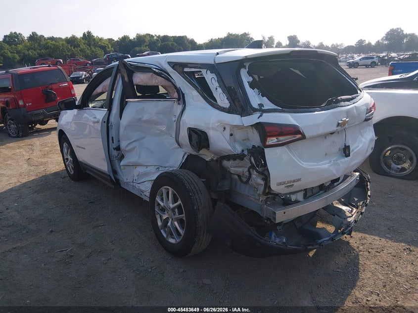 2024 Chevrolet Equinox VIN 3GNAXKEG9RS137288 IAAI salvage auction — REAR END, Salvage (Tennessee), sold $2,850 on 2026-07-26 (photo 3)