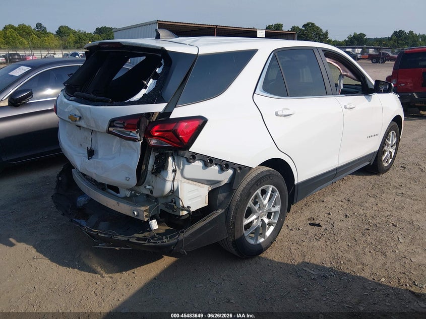 2024 Chevrolet Equinox VIN 3GNAXKEG9RS137288 IAAI salvage auction — REAR END, Salvage (Tennessee), sold $2,850 on 2026-07-26 (photo 4)