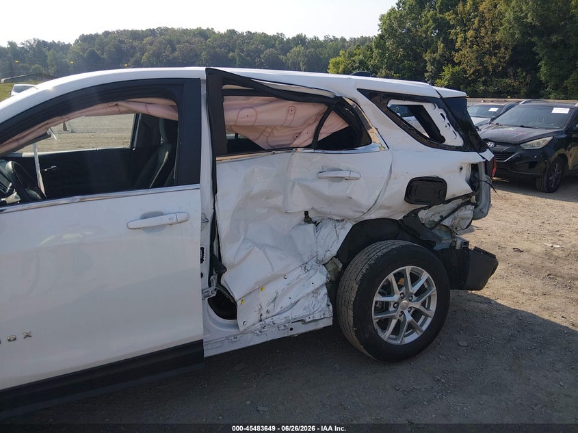 2024 Chevrolet Equinox VIN 3GNAXKEG9RS137288 IAAI salvage auction — REAR END, Salvage (Tennessee), sold $2,850 on 2026-07-26 (photo 6)