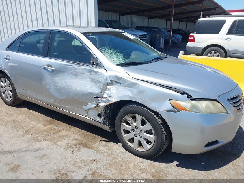 2007 Toyota Camry hybrid VIN JTNBB46K373041455 IAAI salvage auction — RIGHT FRONT, Salvage (California), sold $1,950 on 2026-07-23 (photo 6)