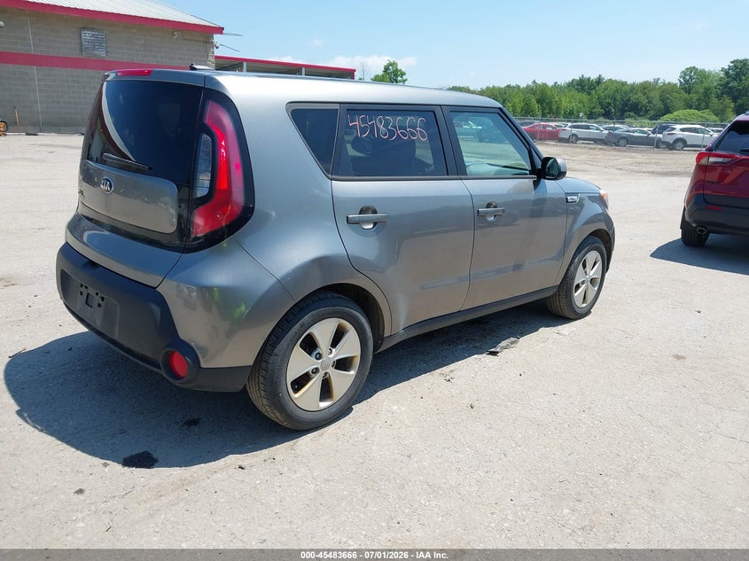 2016 Kia Soul VIN KNDJN2A22G7259138 IAAI salvage auction — NORMAL WEAR, Original (Maine), sold $675 on 2026-07-17 (photo 4)