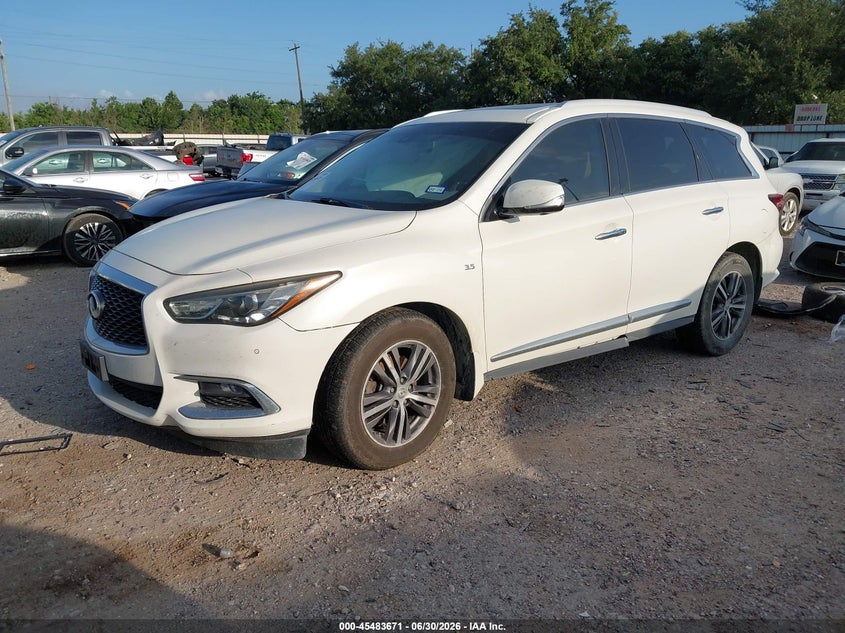 2017 Infiniti Qx60 VIN 5N1DL0MN3HC519340 IAAI salvage auction — RIGHT FRONT, Salvage Title, sold $2,575 on 2026-09-10 (photo 2)