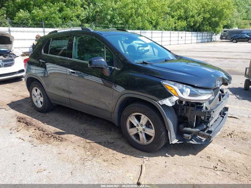 2020 Chevrolet Trax VIN KL7CJPSB6LB008028 IAAI salvage auction — FRONT END, Clear (Michigan), sold $5,200 on 2026-07-20 (photo 1)